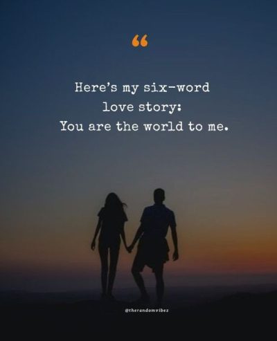 you are my world quotes