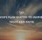 120 God's Plan Quotes To Inspire Trust And Faith