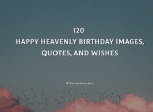 120 Happy Heavenly Birthday Images, Quotes, And Wishes