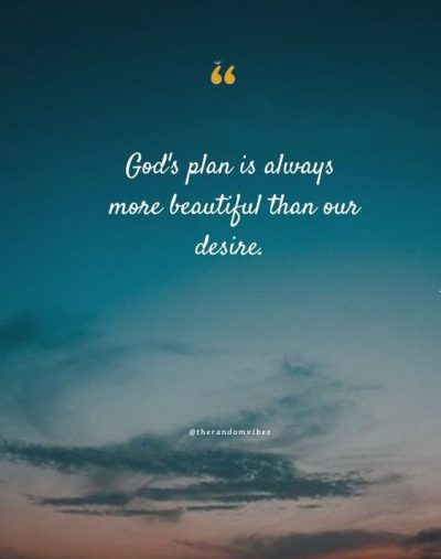 God's Plan Quotes