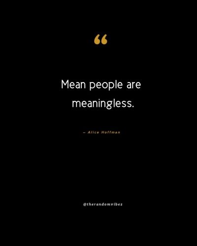 Mean People Quotes Images