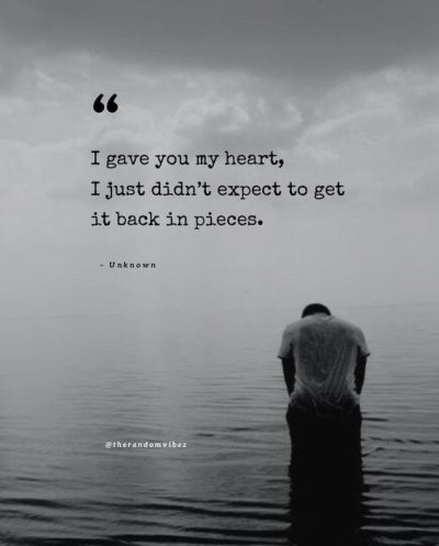 Sad My Heart Hurt Quotes