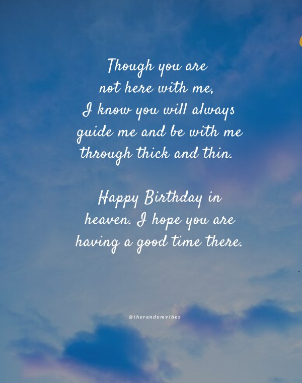 120 Happy Heavenly Birthday Images, Quotes, And Wishes