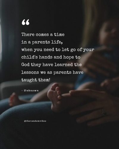 parents letting go quotes