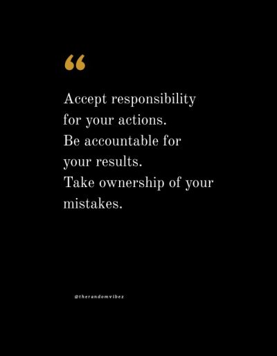responsibility quotes pictures