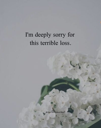 so sorry for your loss