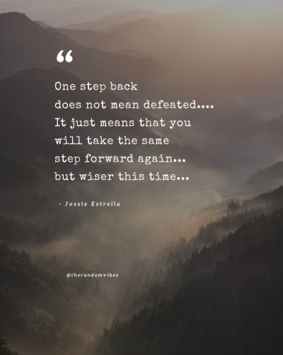 take a step back and realize quotes