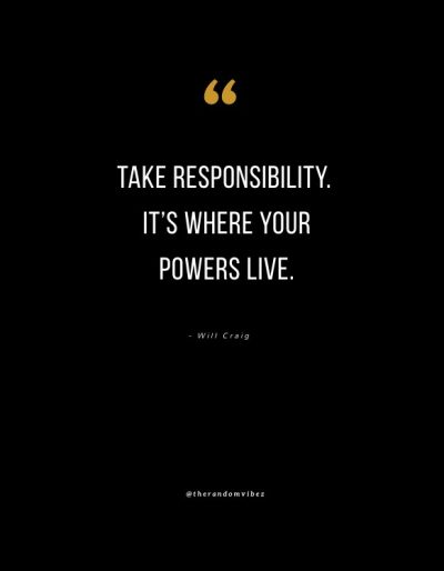 take responsibility quotes