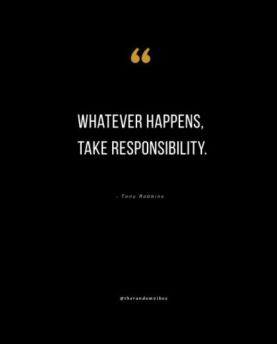 taking responsibility quotes