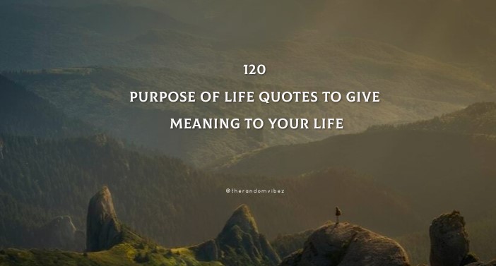 120 Purpose Of Life Quotes To Give Meaning To Your Life