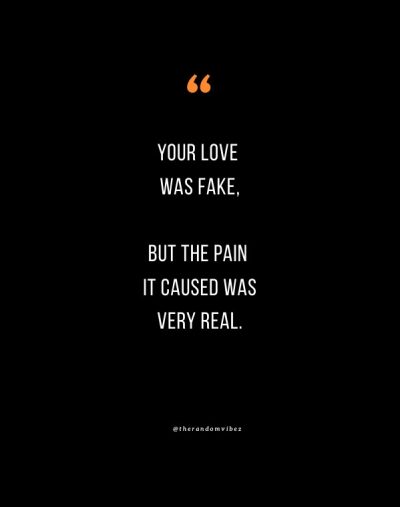 Fake Love quotes Pictures