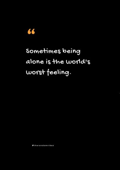 Feeling Alone Quotes Images