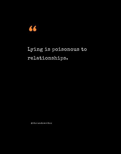Lie Quotes For Relationships