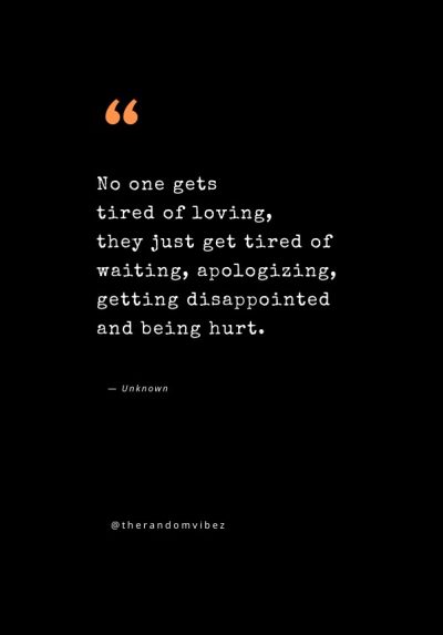 Love Disappointment Quotes