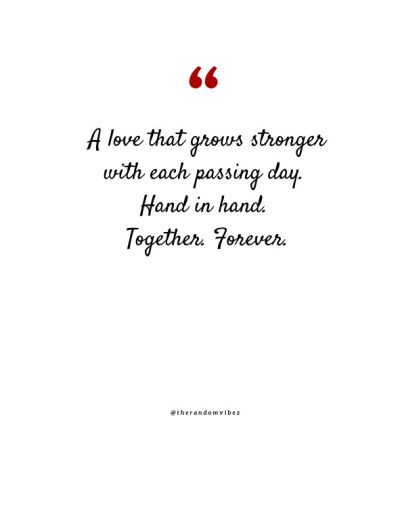 Love Is Growing Together Quotes