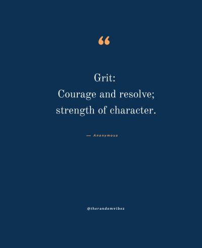 Motivational Grit Quotes