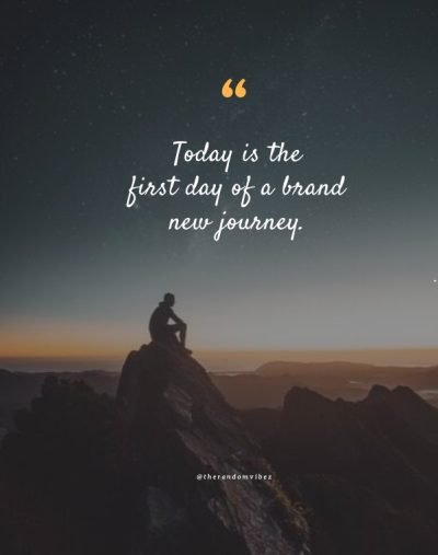 New Journey Inspirational Quotes