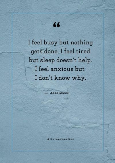 Quotes About Anxiety