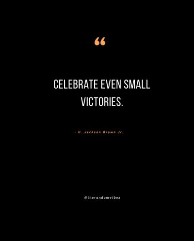 Quotes About Small Victories