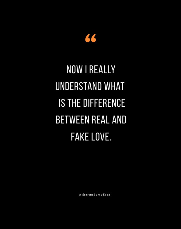 95 Fake Love Quotes For Unreal Relationships