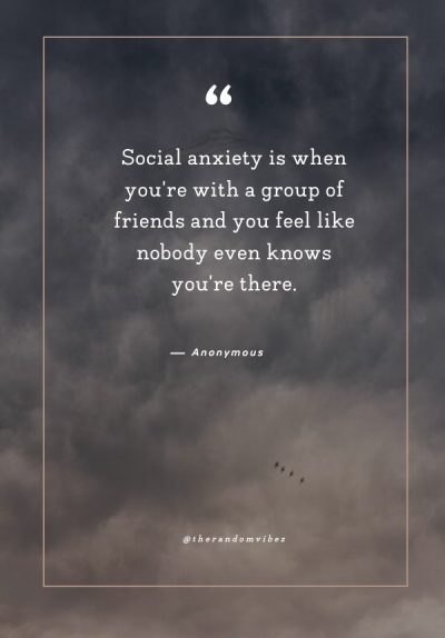 Social Anxiety Quotes