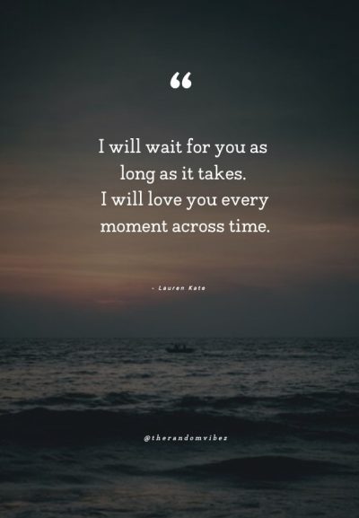 Waiting For You Quotes