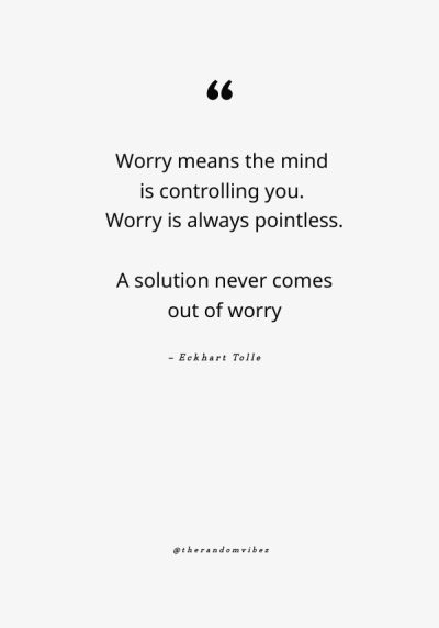 anxiety and worry quotes