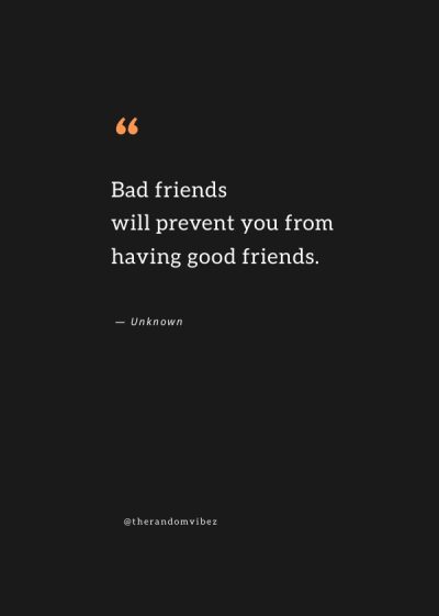 bad friends quotes