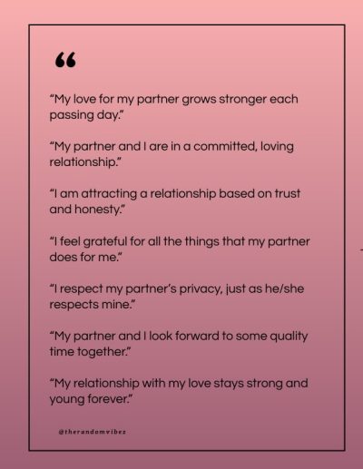 couple relationship affirmations