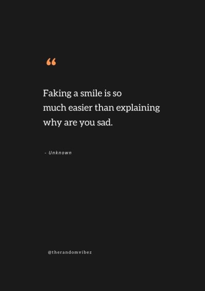 fake a smile quotes