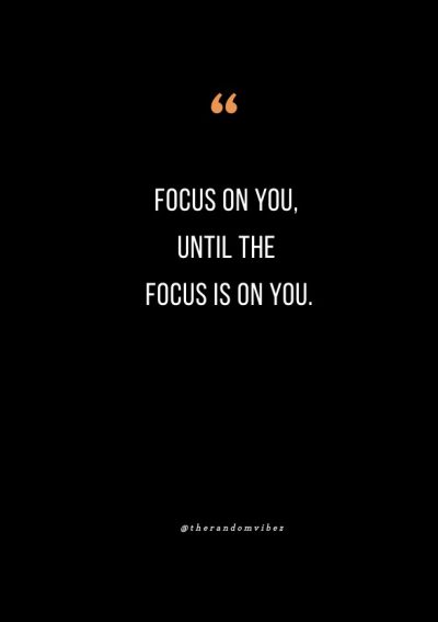 focus on yourself quotes wallpaper