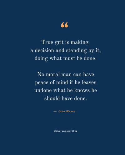 john wayne quotes true grit