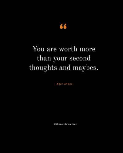 know your worth quotes