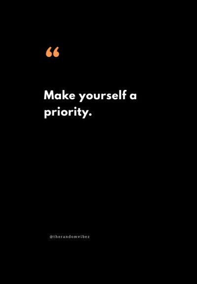 make yourself a priority quote