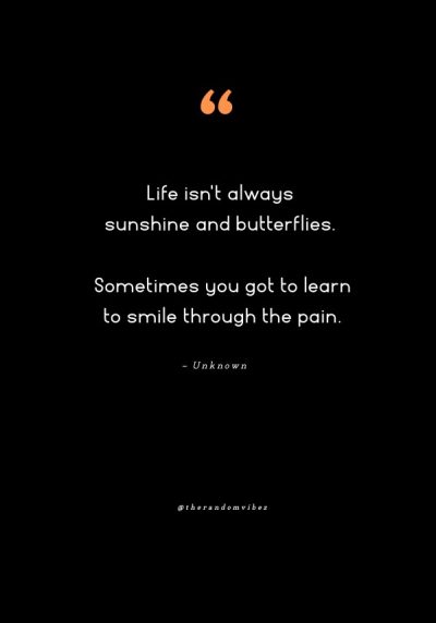 motivational smile through the pain quotes