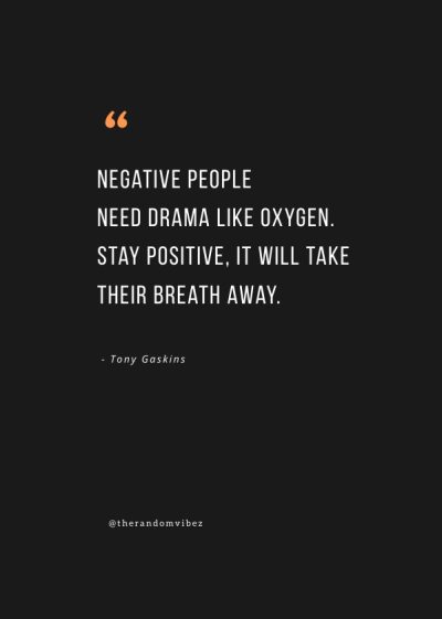 negative energy quotes
