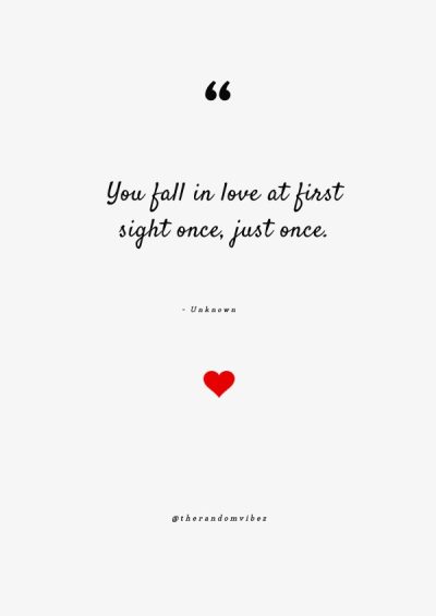 quotes about love at first sight