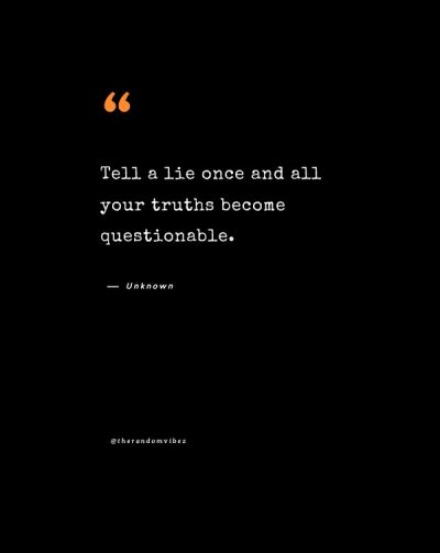 quotes about lying to someone you love