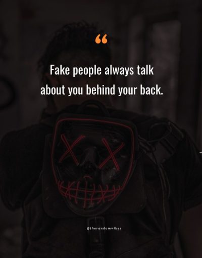 quotes about people being fake