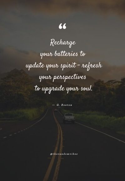 quotes about recharging
