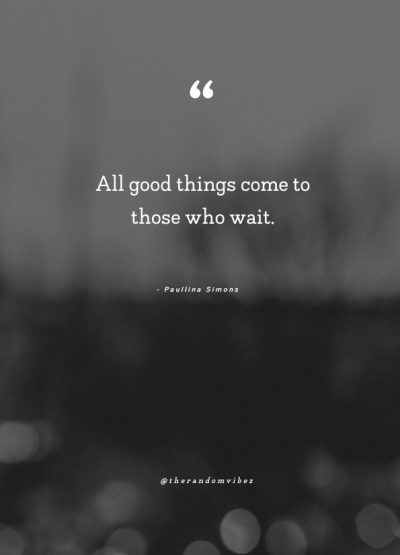 quotes about waiting