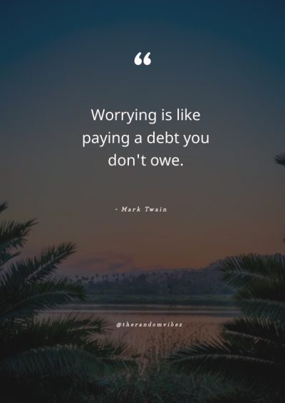 quotes about worry