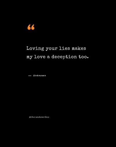 relationship lies quotes