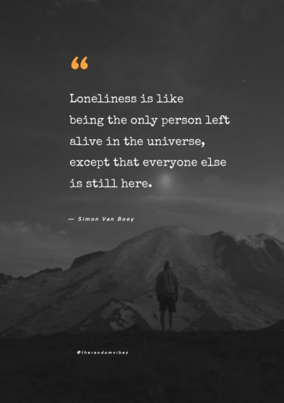 sayings about loneliness