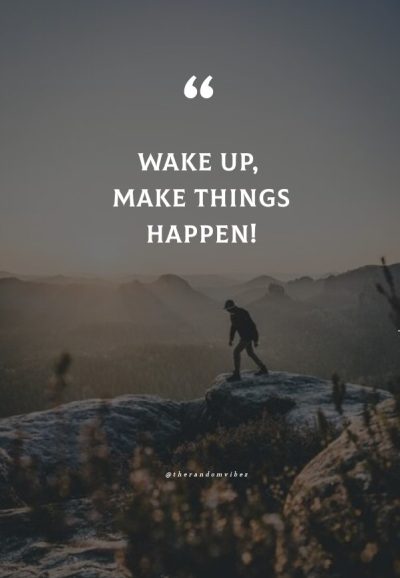 wake up quotes