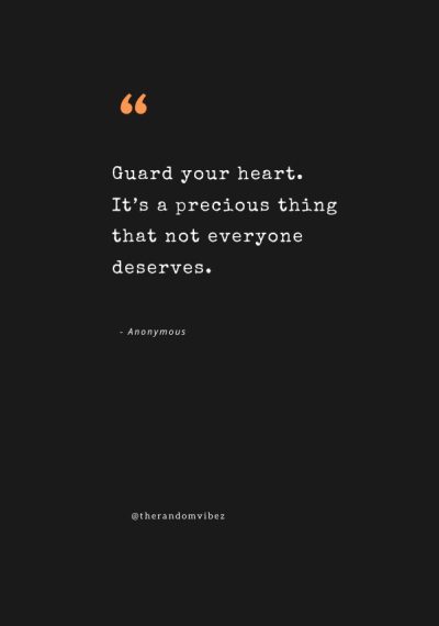 Guarded Heart Quotes