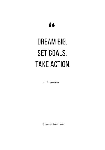 Inspirational Dream Big Quotes