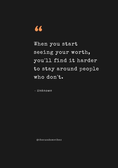 Inspirational Quotes On Self-Worth