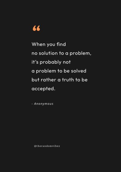 No Solution Quotes