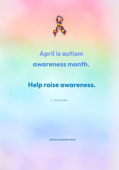 autism awareness month quotes